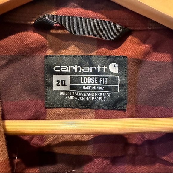 Carhartt Plaid Flannel Loose Fit - Picture 3 of 4
